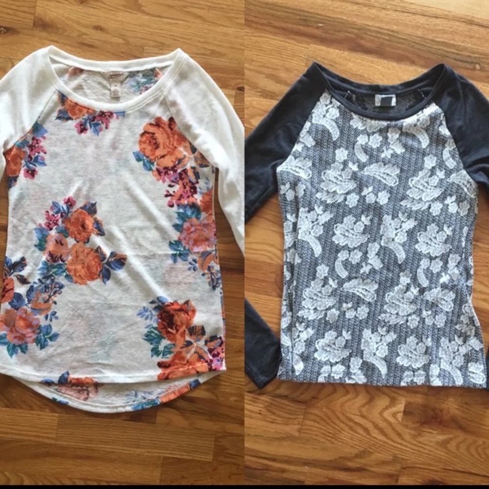 XS floral top bundle